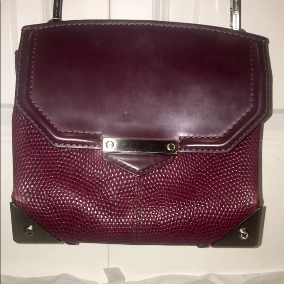 SEND OFFERS! Alexander Wang Marion Prisma burgundy - Picture 4 of 10
